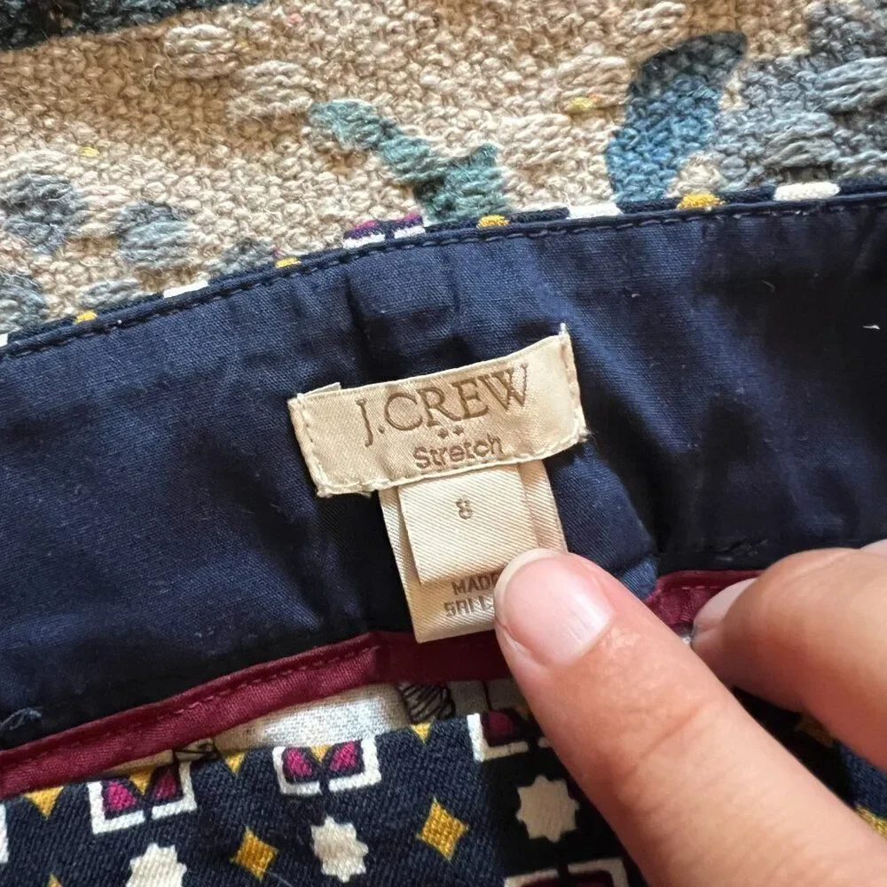 J Crew stretch‎ jeans size 8